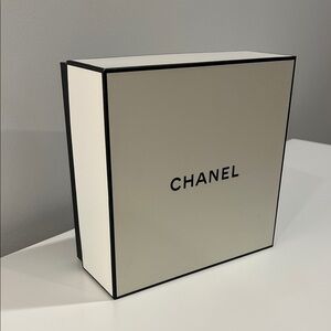 CHANEL Classic White and Black Box